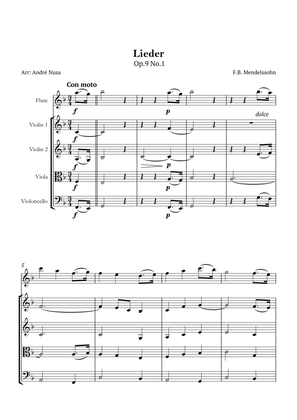 Lieder Op.9 No.1