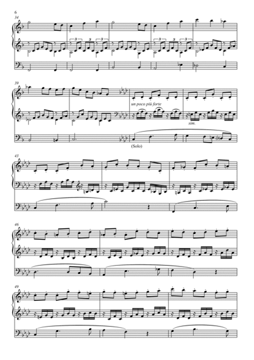 Suite "Hommage à Mendelssohn" for organ