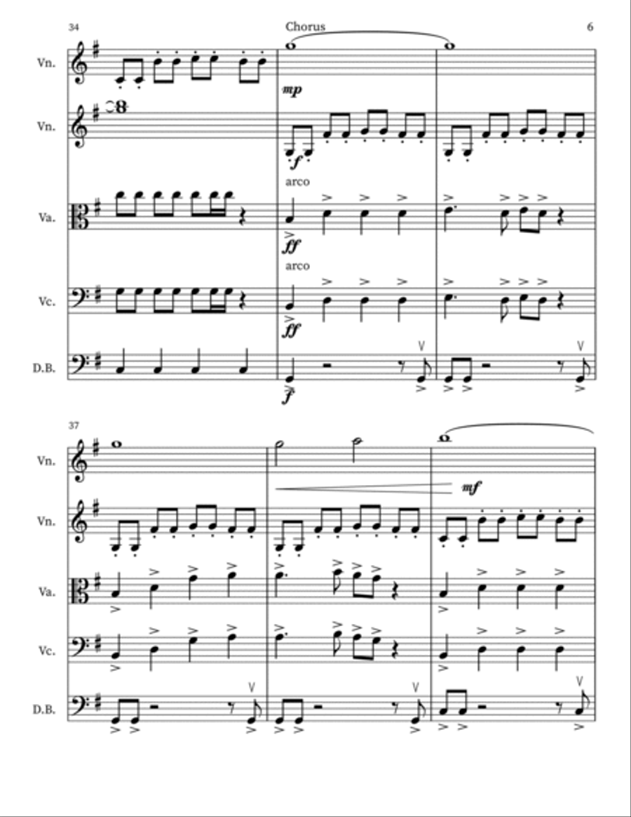 Hot To Go Cello scores gallery preview page 6