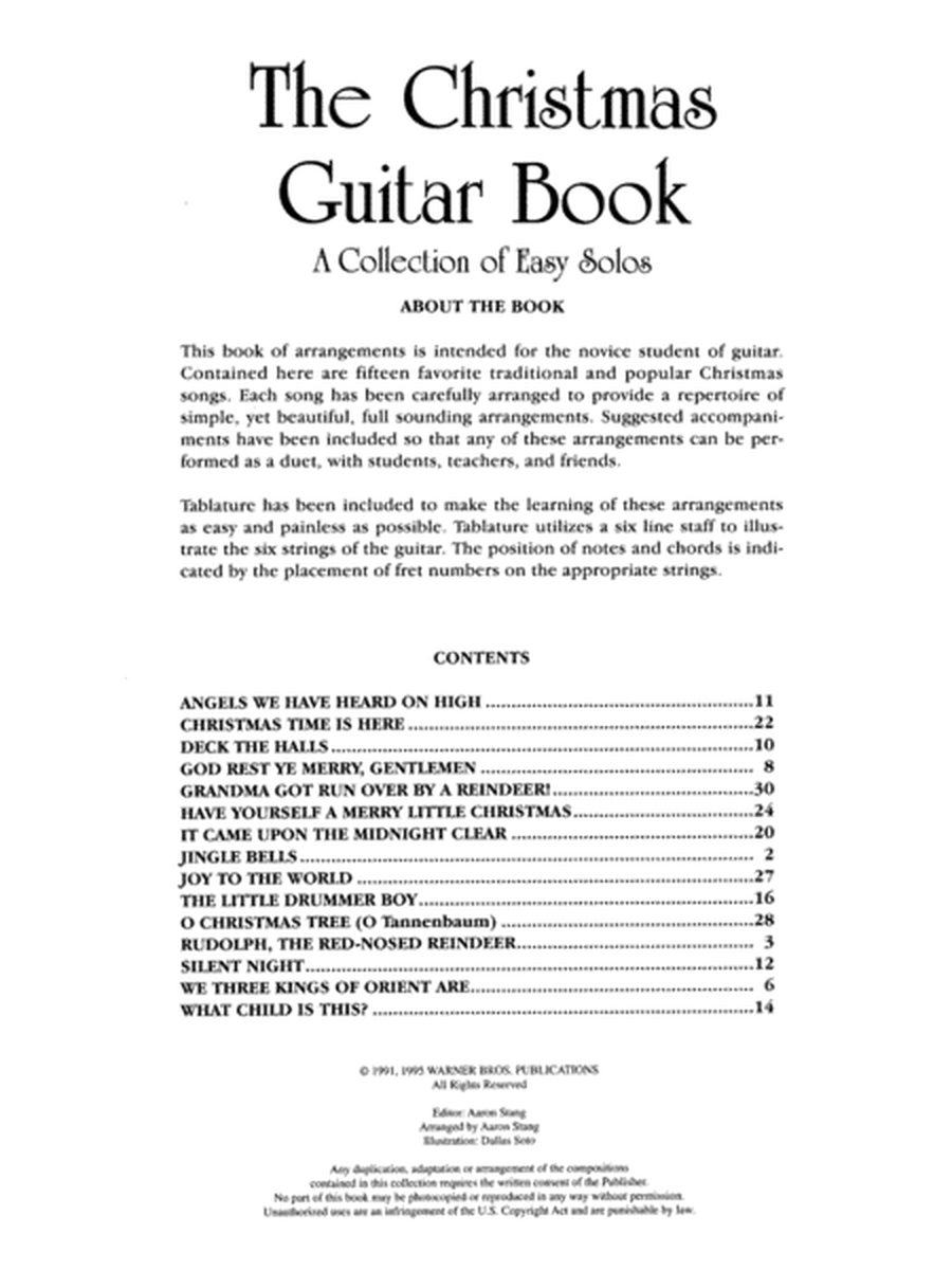 The Christmas Guitar Book