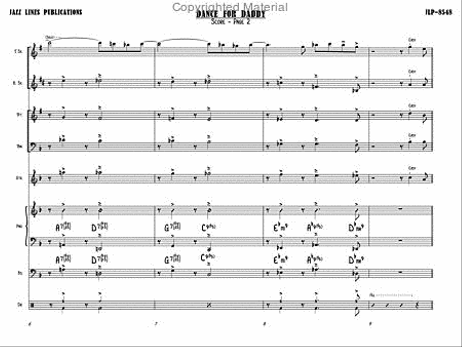 Dance For Daddy Chamber Music scores gallery preview page 5