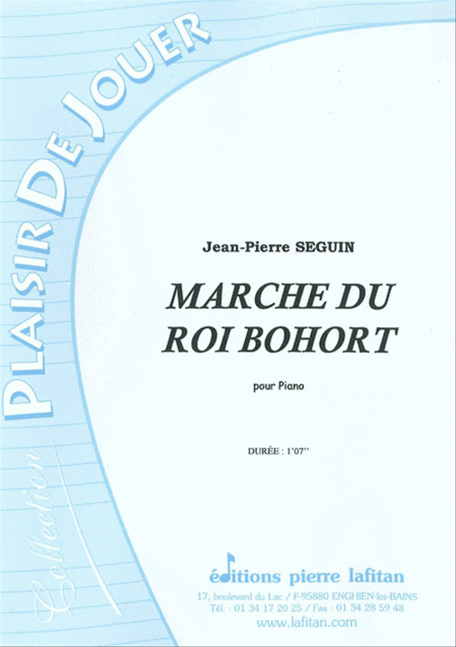 Marche du Roi Bohort Piano Solo scores gallery preview page 1