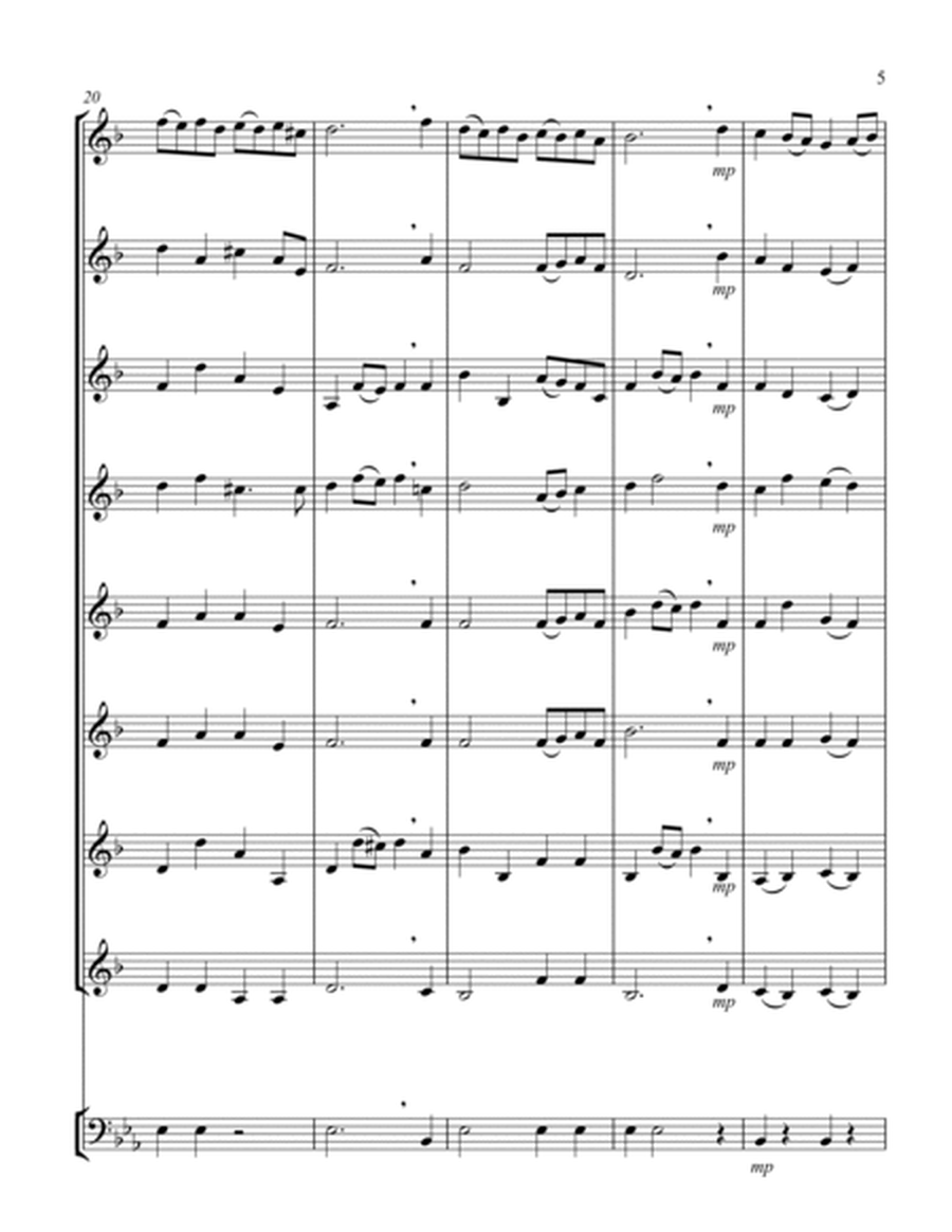 La Rejouissance (from "Heroic Music") (Eb) (Trumpet Octet, Timpani)