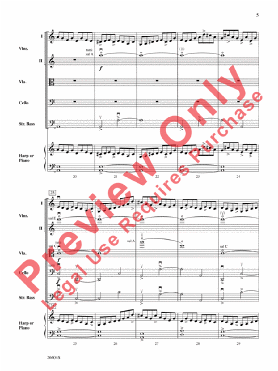 Creaking Tree String Orchestra scores gallery preview page 6
