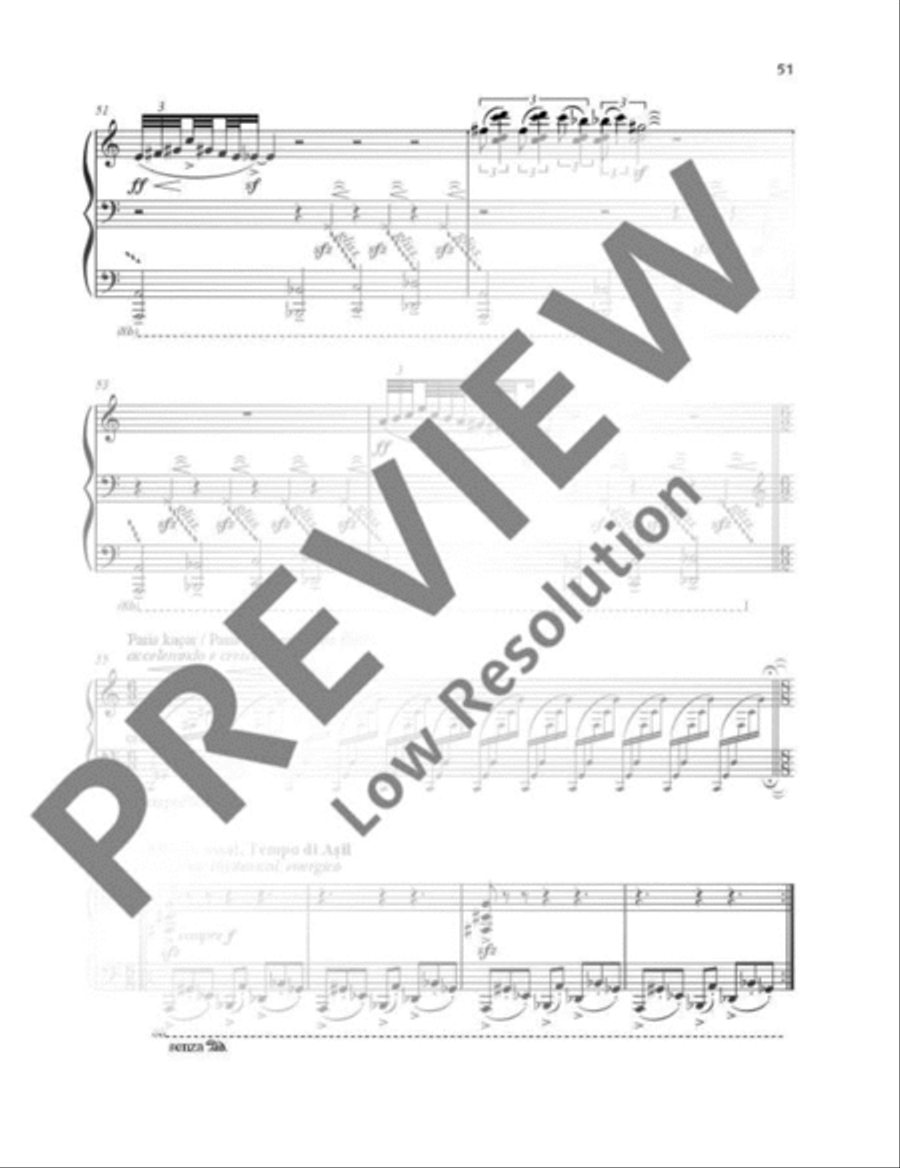 Savaş Piano Solo scores gallery preview page 6