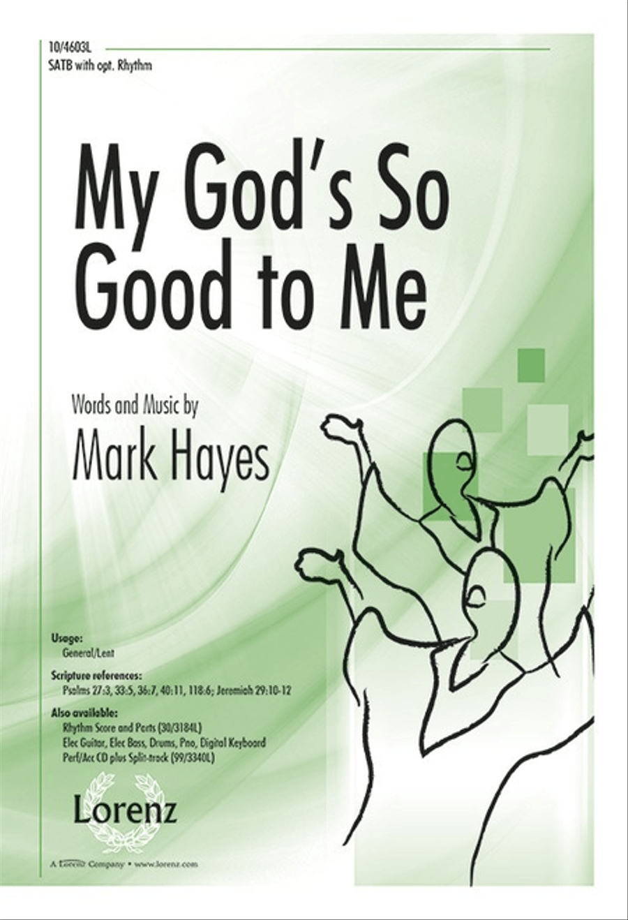 My God's So Good to Me 4-Part scores gallery preview page 1