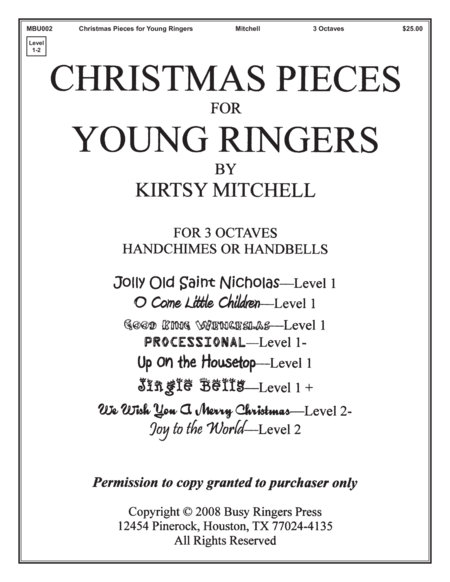 Christmas Pieces for Young Ringers