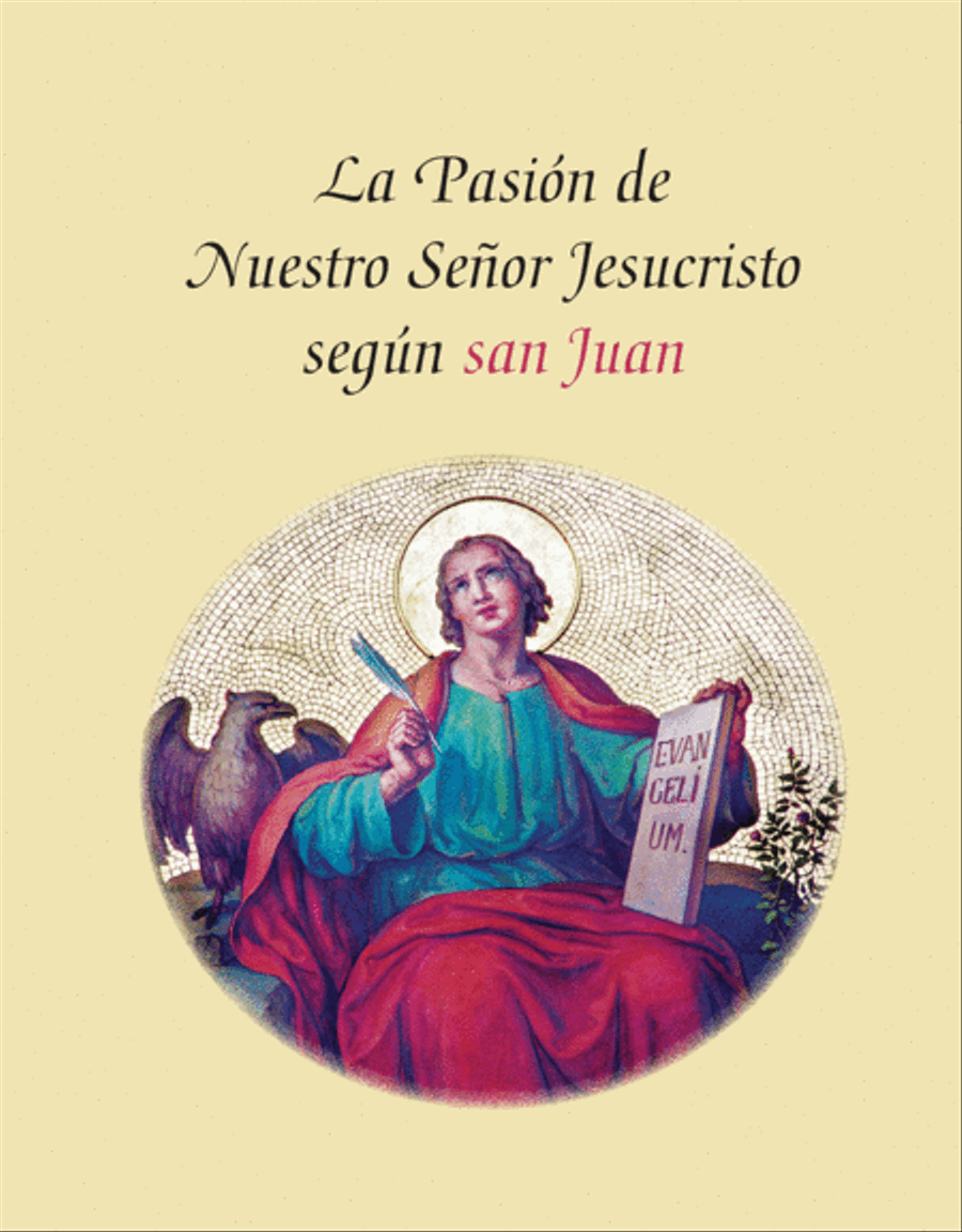 La Pasión de Nuestro Señor Jesucristo Según San Juan Sacred scores gallery preview page 1