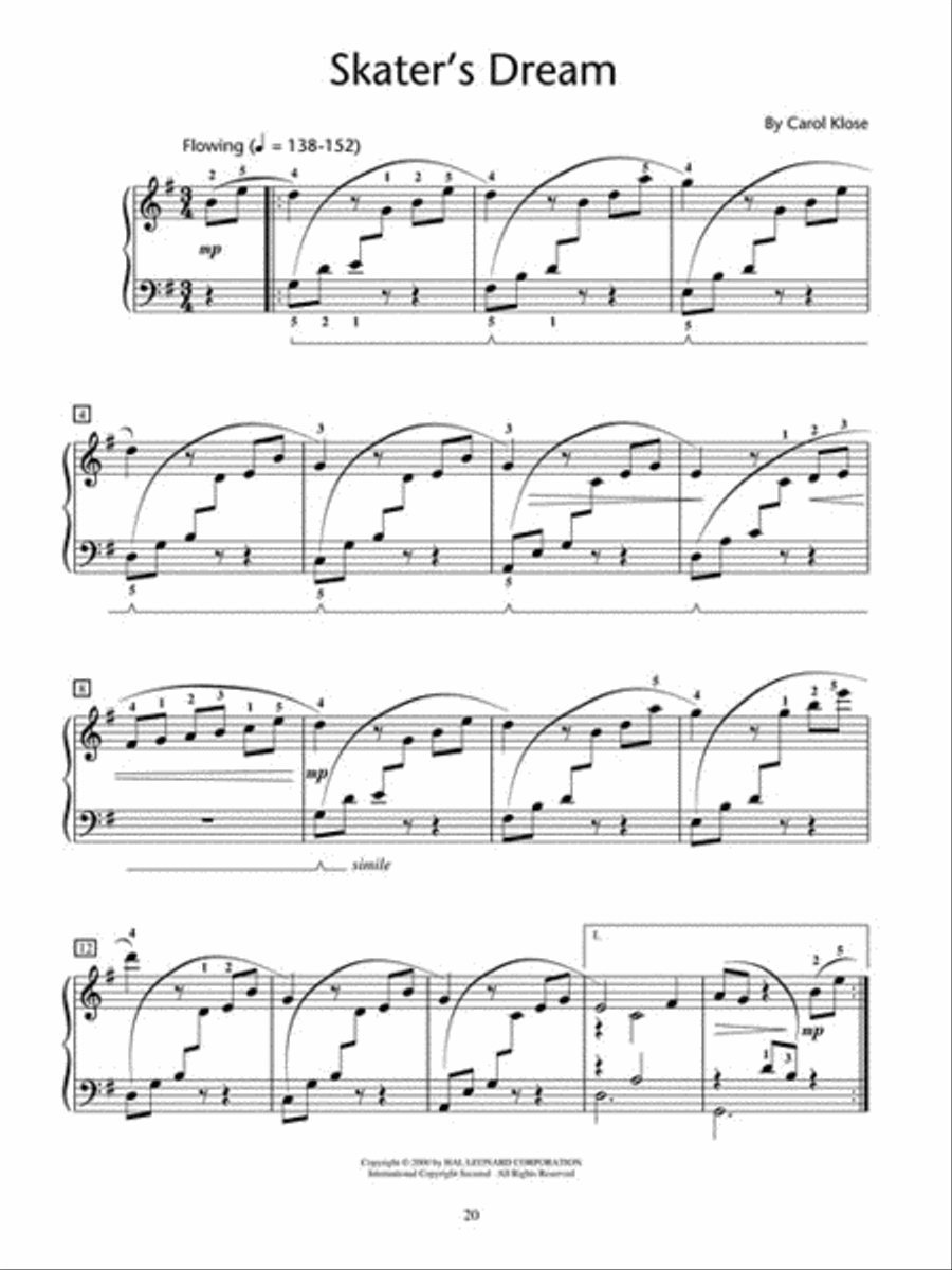 Piano Recital Showcase – Book 4 Piano Method scores gallery preview page 5