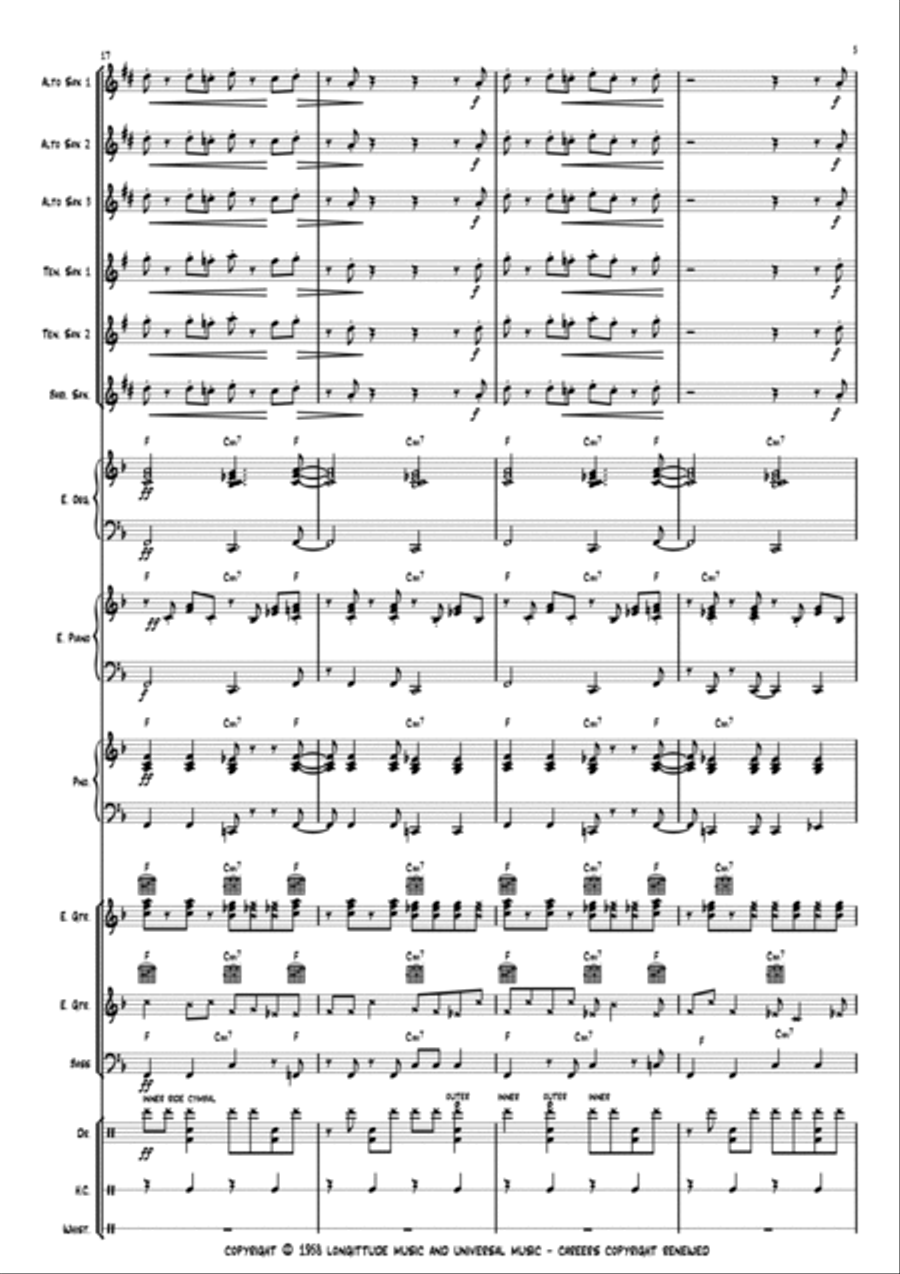 Tequila Jazz Ensemble scores gallery preview page 5