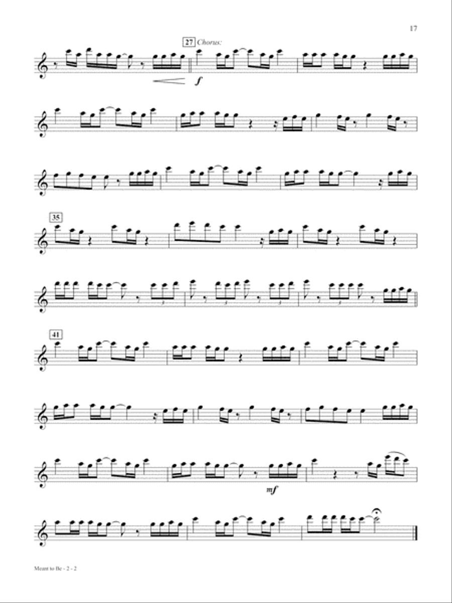 Pop & Country Instrumental Solos Flute Flute Solo scores gallery preview page 18