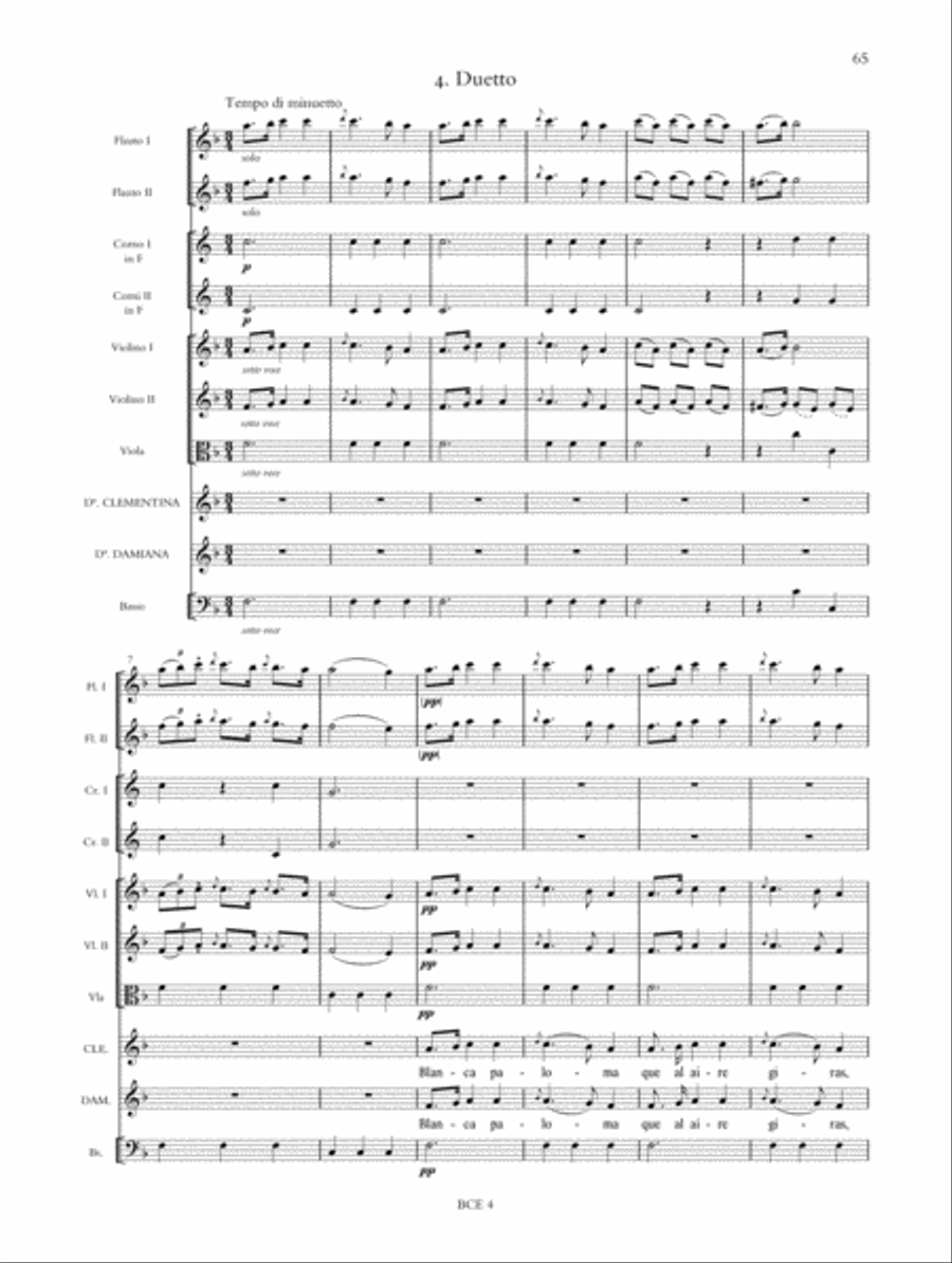 Clementina. Zarzuela in two acts (G 540). Critical Edition Score scores gallery preview page 13
