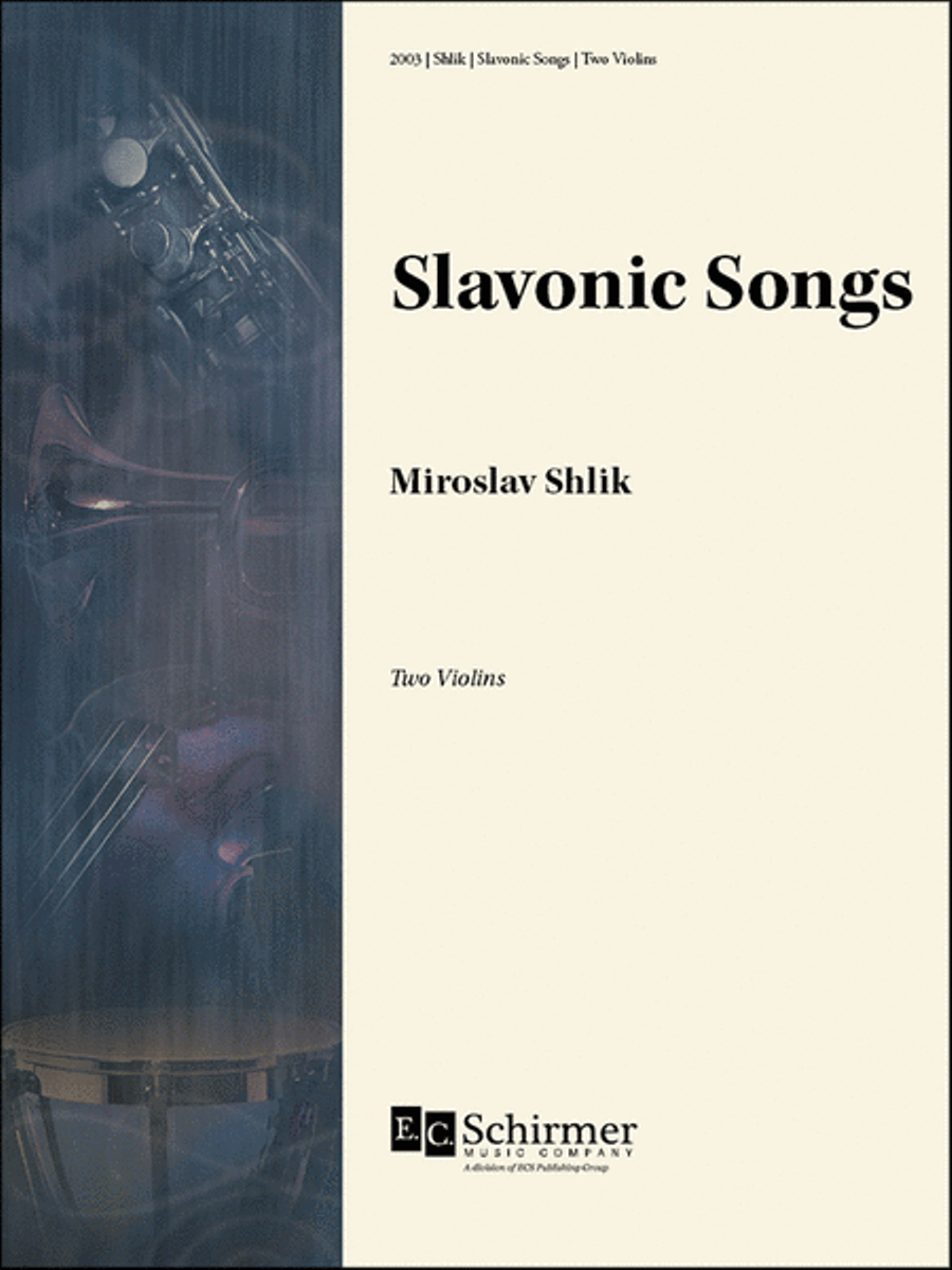 Slavonic Songs (for two violins) Violin scores gallery preview page 1