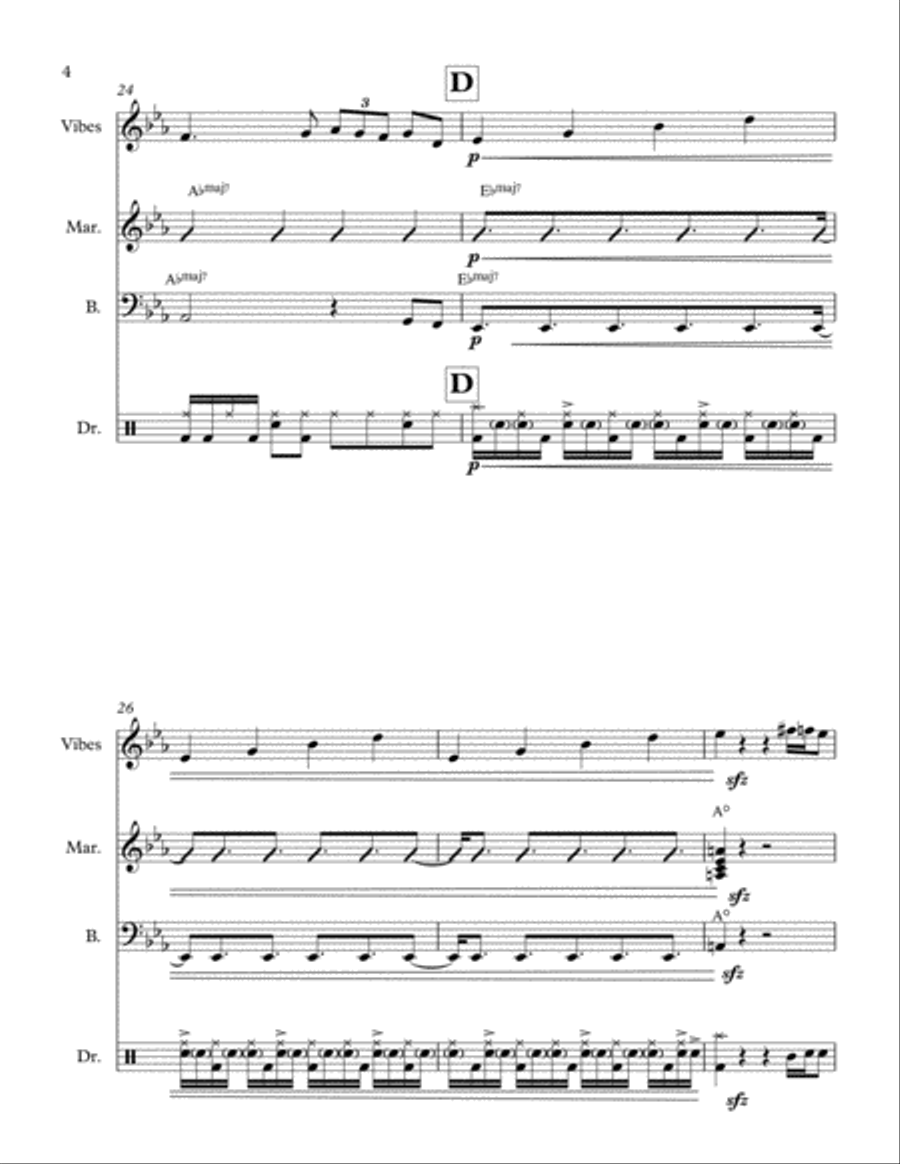 The Human Event The Human Event Jazz Ensemble scores gallery preview page 4
