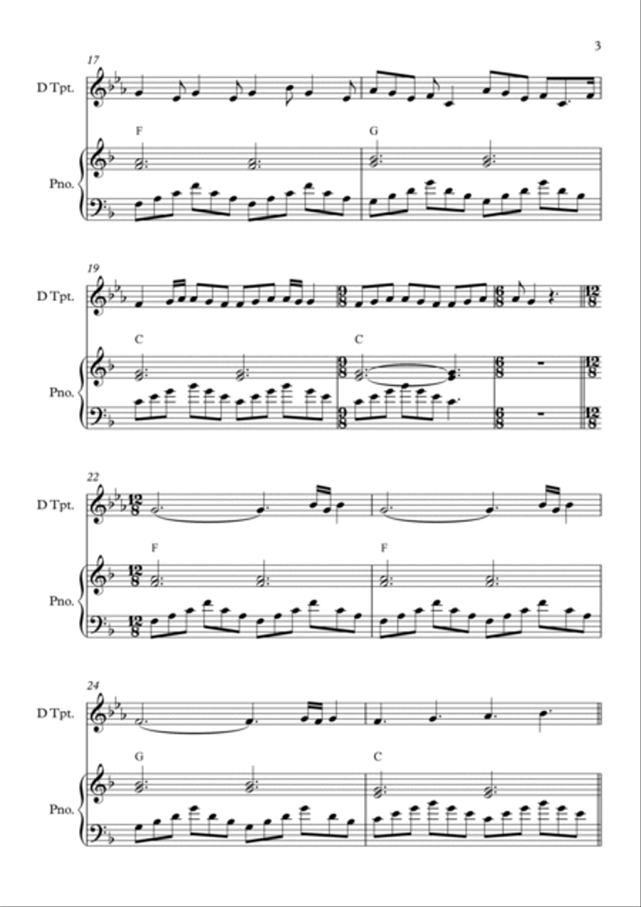 Happier Trumpet Solo scores gallery preview page 3
