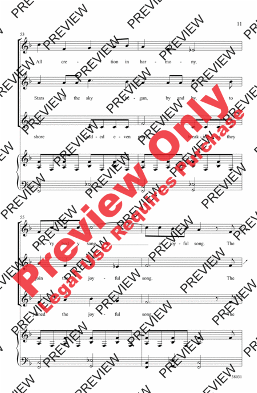 Everyone Sang Women's Choir scores gallery preview page 11