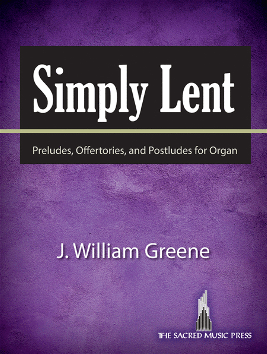 Simply Lent Organ Solo scores gallery preview page 1
