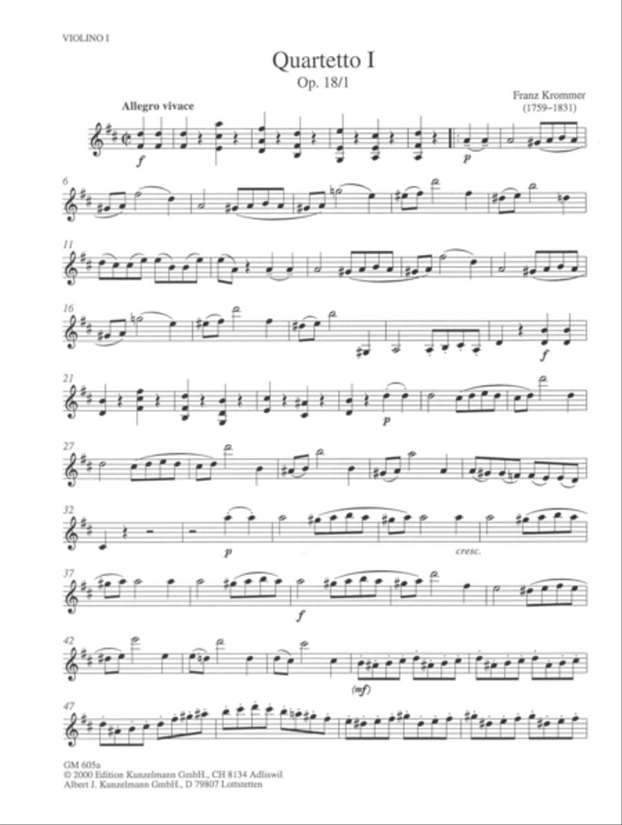String quartet no. 1 String Quartet scores gallery preview page 2