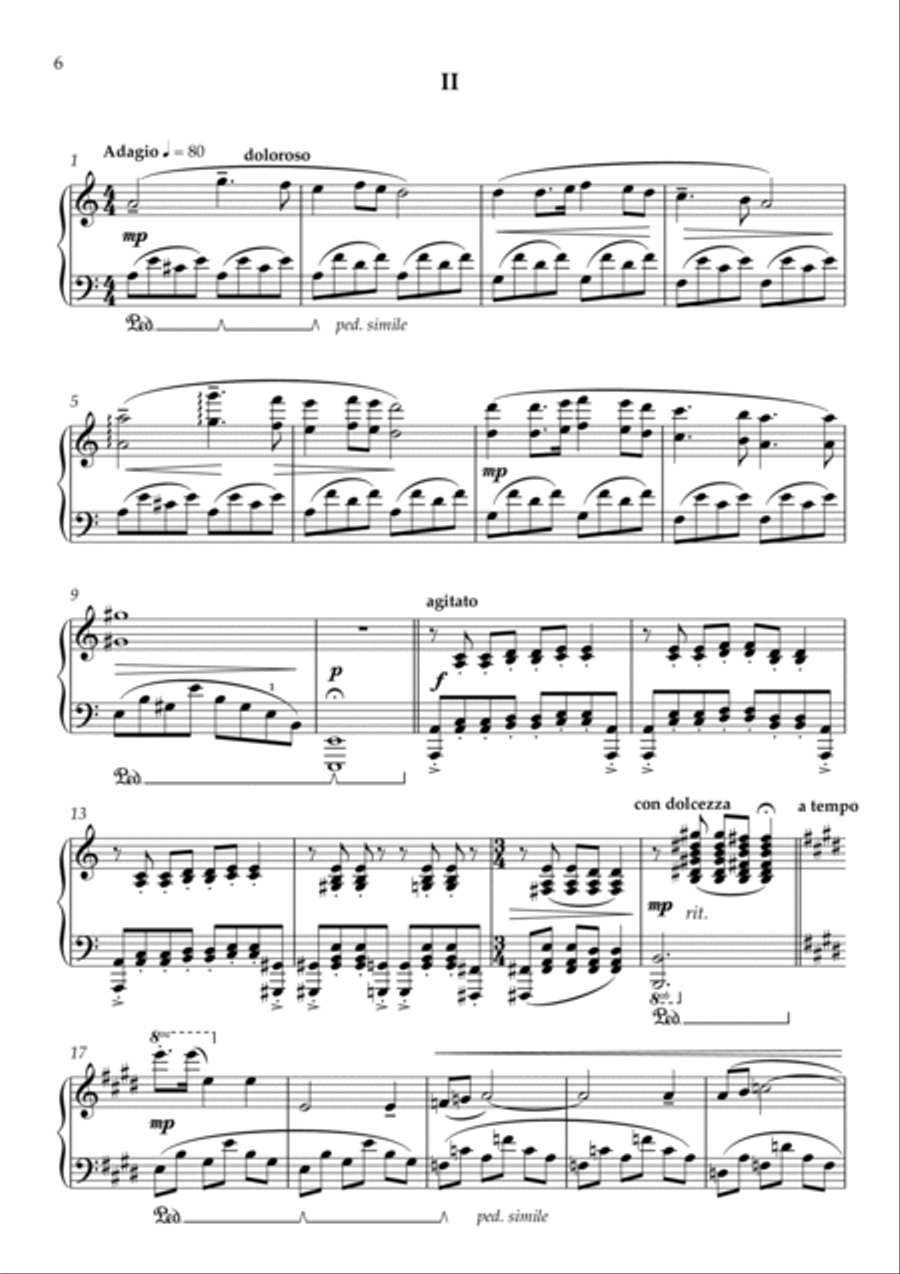 Kingdom of Aragon Piano Solo scores gallery preview page 6