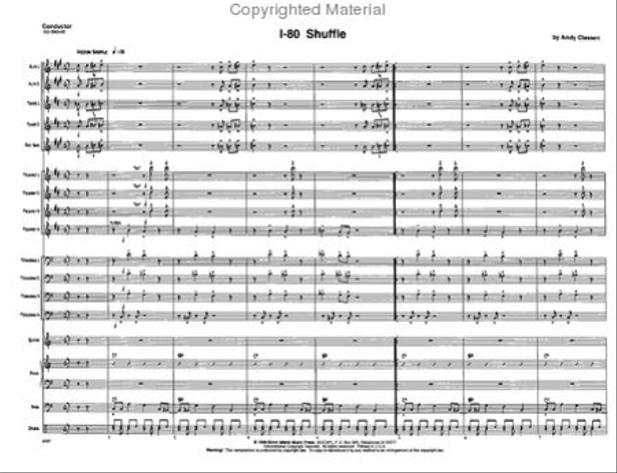 I-80 Shuffle I-80 Shuffle Jazz Ensemble scores gallery preview page 2