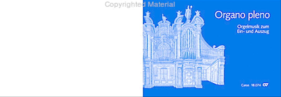Organo pleno. Orgelstucke zum Ein- und Auszug Organ Solo scores gallery preview page 2