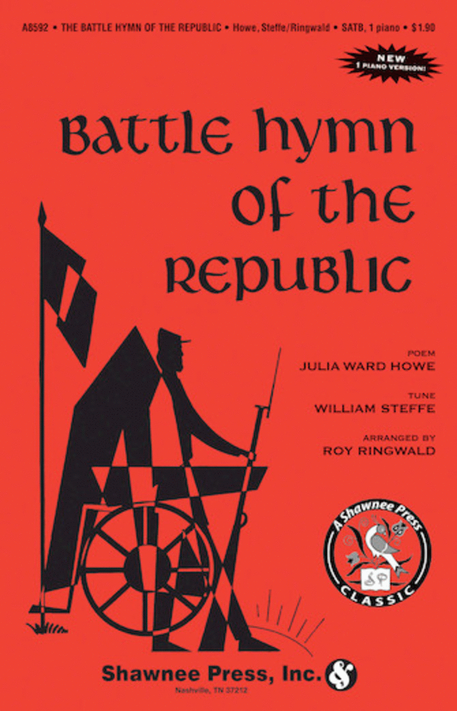 The Battle Hymn of the Republic 4-Part scores gallery preview page 1