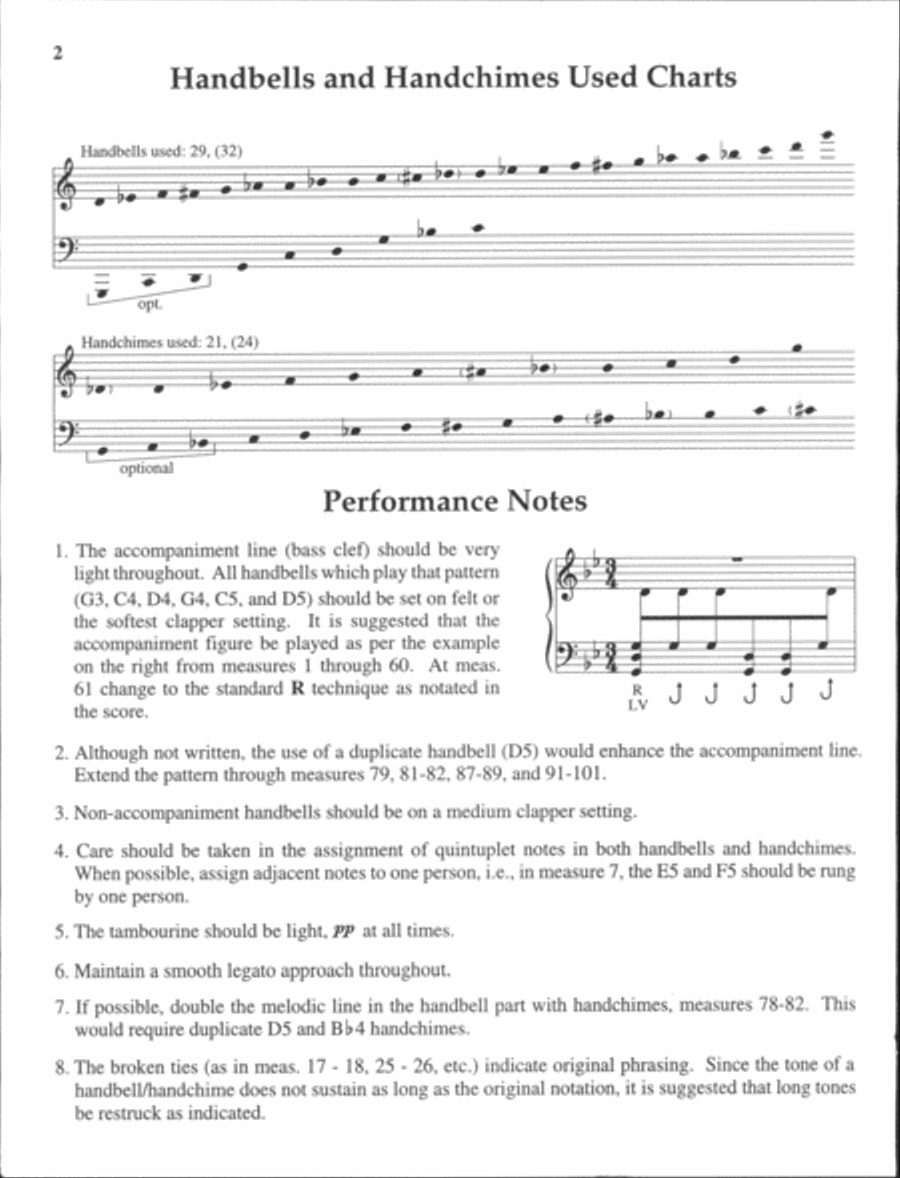 Danse Arabe from the Nutcracker Suite 6-Octaves scores gallery preview page 2