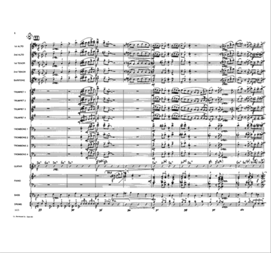 Flop Your Disc Jazz Ensemble scores gallery preview page 6