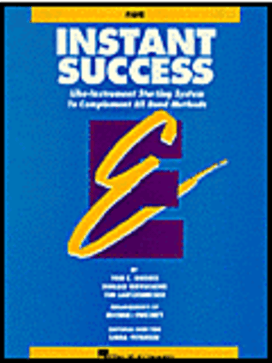 Instant Success - Trombone Concert Band Methods scores gallery preview page 1