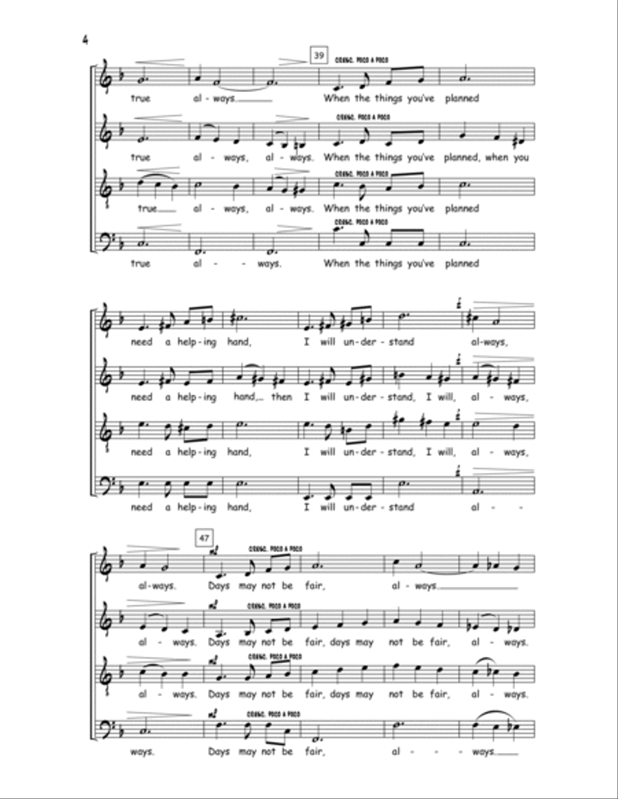 Always 4-Part scores gallery preview page 4