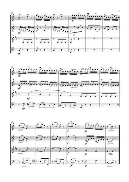 Mozart Andantino grazioso from KV 196 arr. Woodwind Quartet