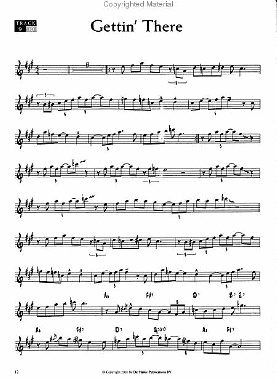 New Swing Tenor Saxophone scores gallery preview page 3
