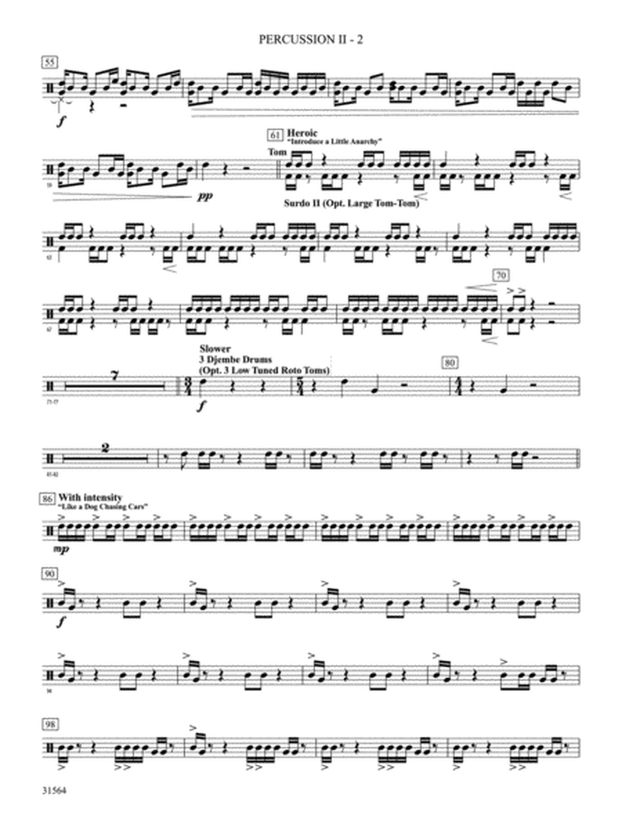 The Dark Knight, Concert Suite from: 2nd Percussion