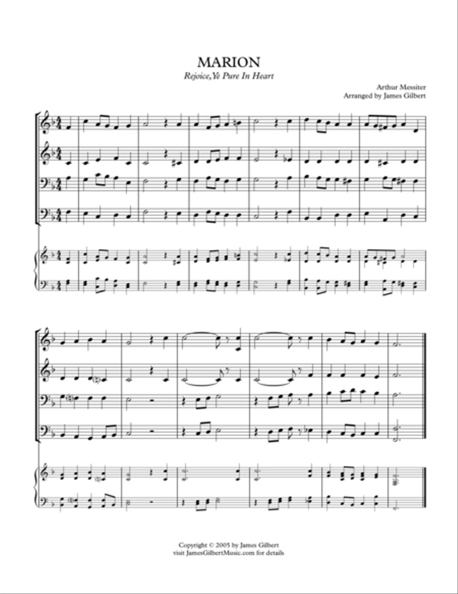 MARION Small Ensemble scores gallery preview page 1