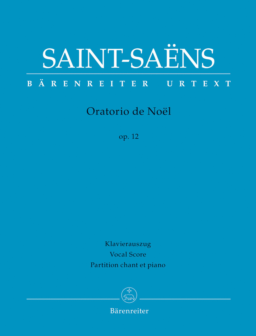 Oratorio de Noël, op. 12 4-Part scores gallery preview page 1