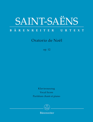 Book cover for Oratorio de Noël, op. 12