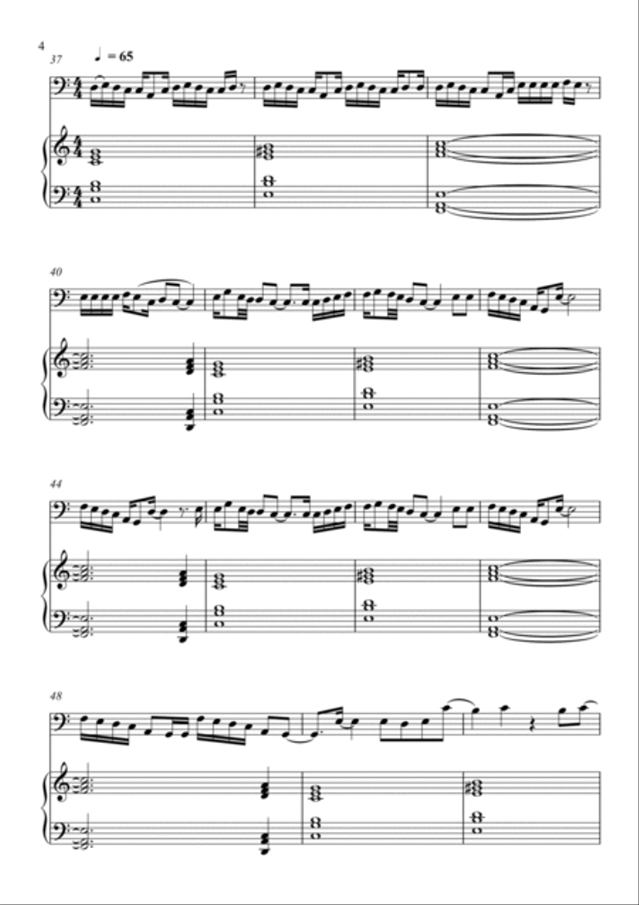Heartbreak Anniversary Double Bass scores gallery preview page 4