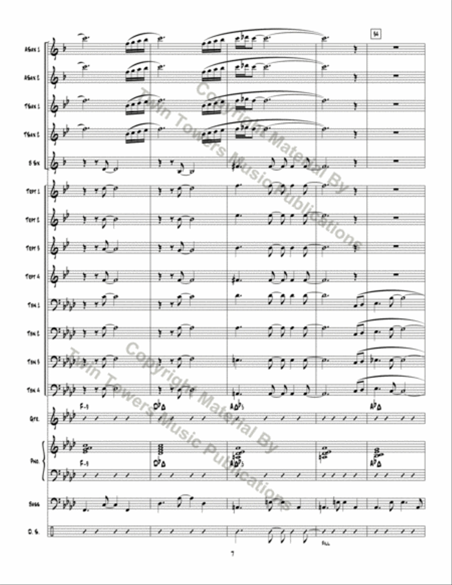 Captiva Island Jazz Ensemble scores gallery preview page 8