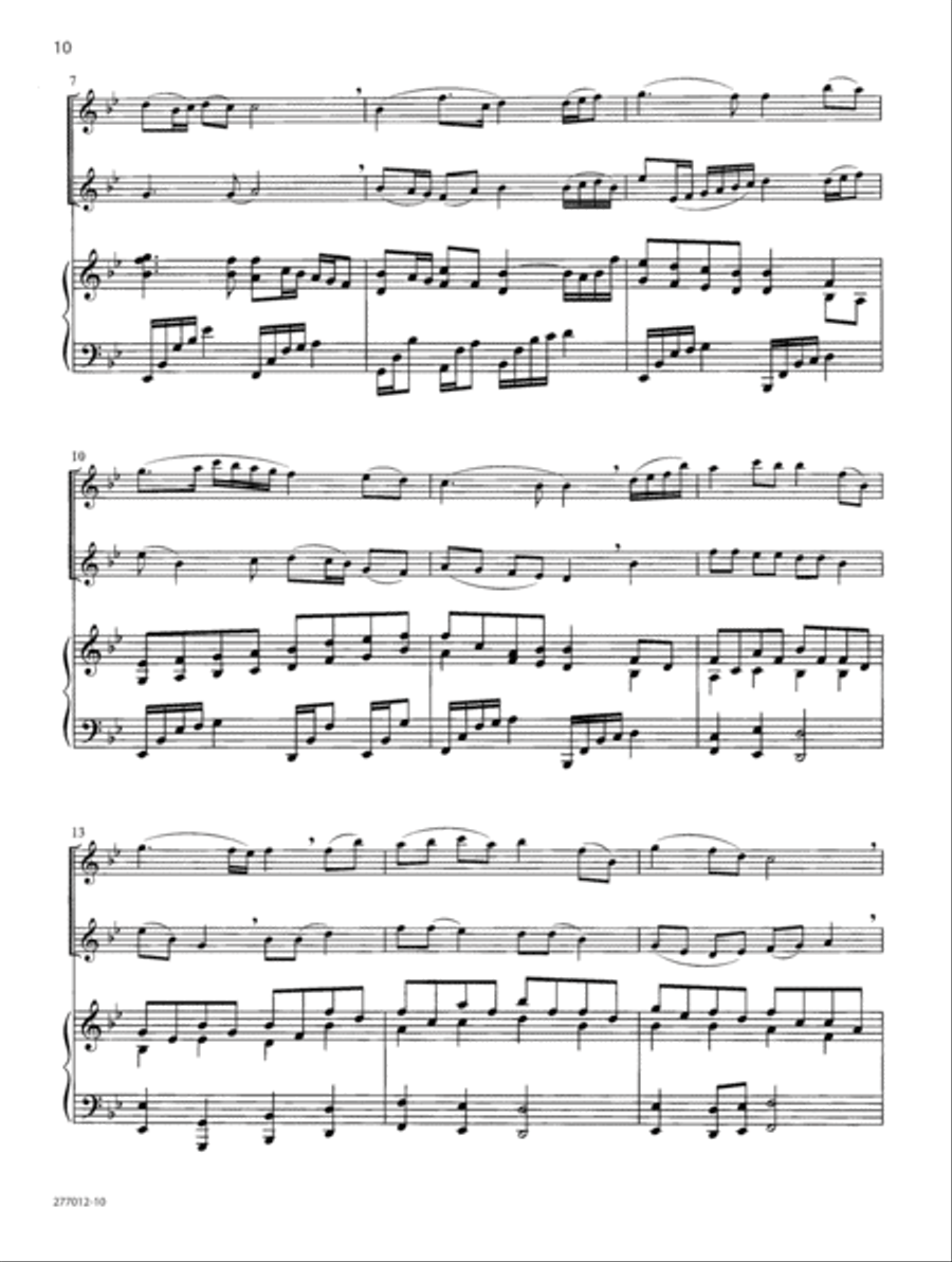 Be Still My Soul Flute Duet scores gallery preview page 6