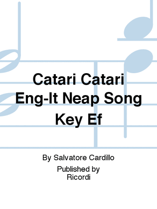 Catari Catari Eng-It Neap Song Key Ef