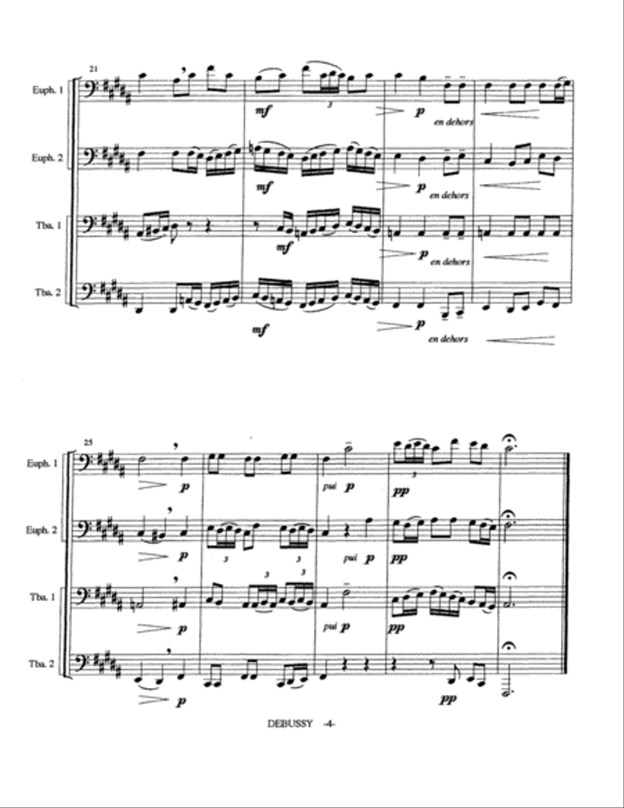 Trois Chansons EETT scores gallery preview page 5