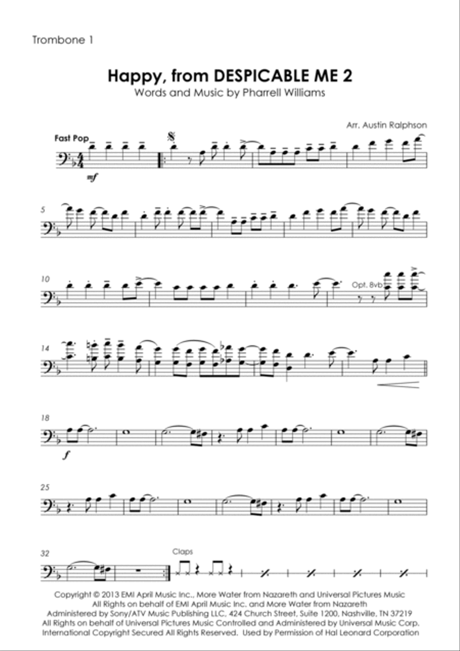 Happy Brass Quartet scores gallery preview page 3