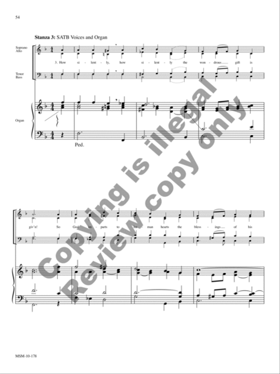 Festive Hymn Settings for Advent, Christmas, and Epiphany image number null