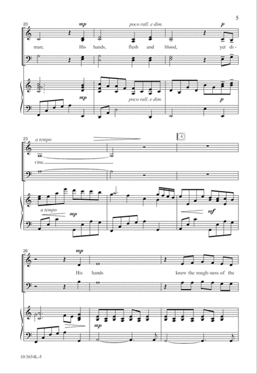 His Hands His Hands 4-Part scores gallery preview page 6