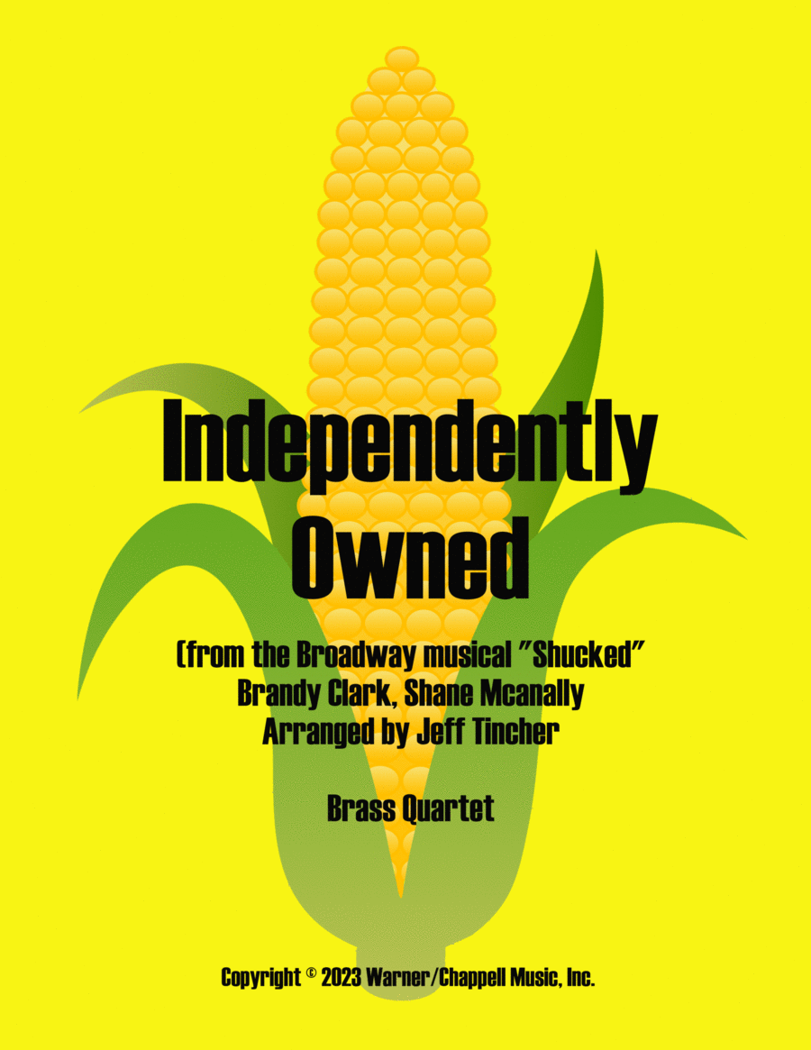 Independently Owned Independently Owned Brass Quartet scores gallery preview page 1