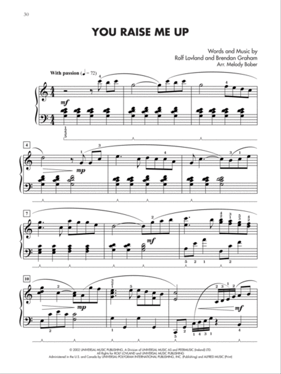 Christian Hits for Teens, Book 2 Piano Solo scores gallery preview page 10