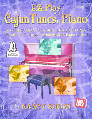 Book cover for EZ-Play Cajun Tunes for Piano-A Collection of Simple Cajun Tunes