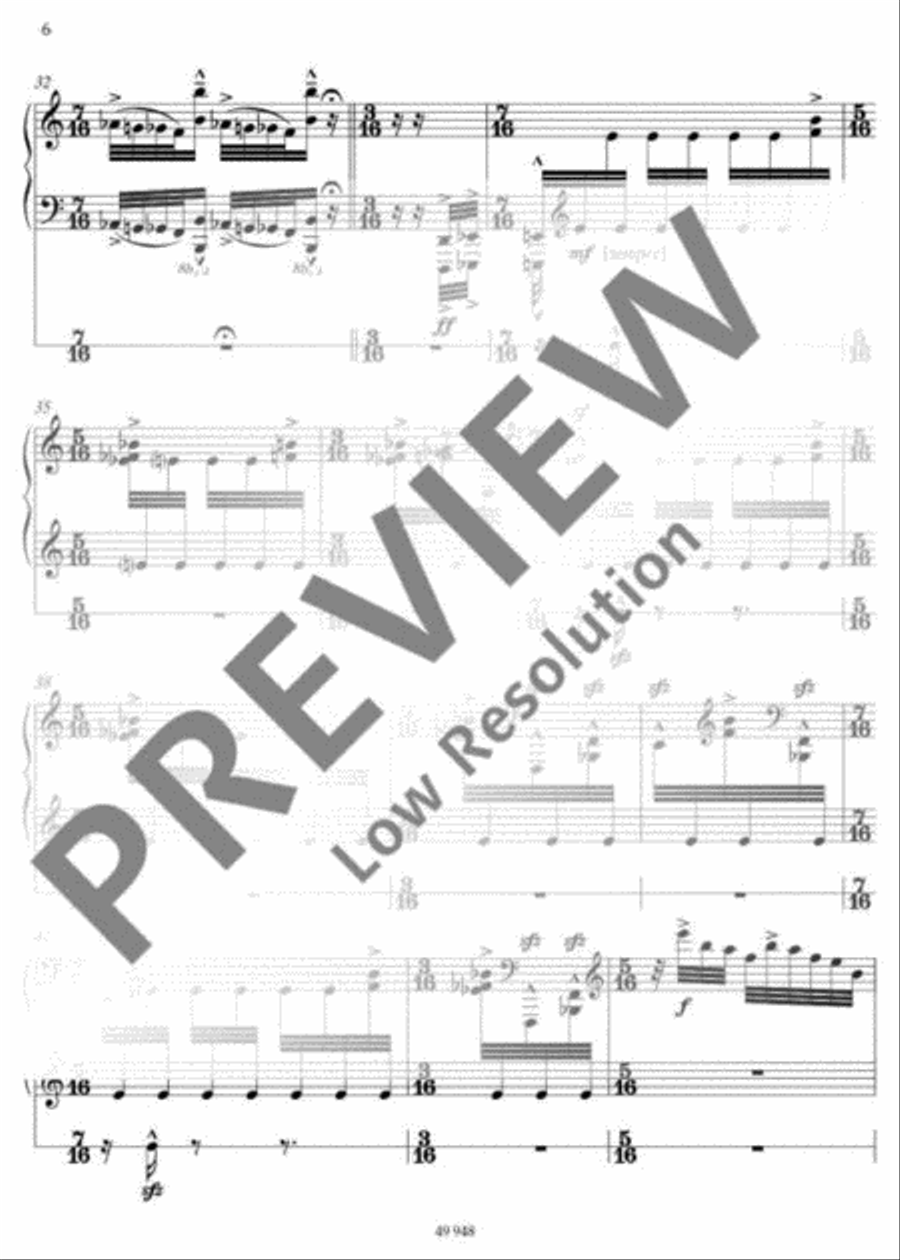 Luces and Sombras Luces and Sombras Piano Solo scores gallery preview page 7