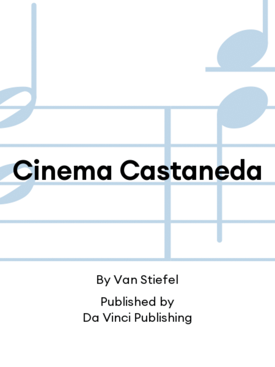 Cinema Castaneda Guitar Ensemble scores gallery preview page 1