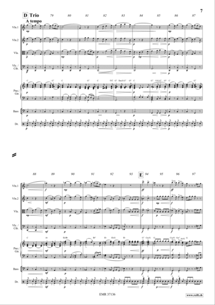 Punchinello Cello scores gallery preview page 6